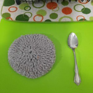 Hand made crocheted dishwash scrub pad